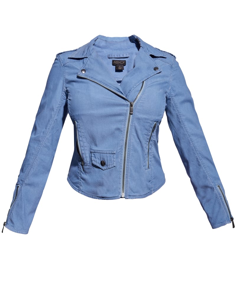 Front of a size 2XL Kates Cult Jacket in Summer Breeze by AS by DF. | dia_product_style_image_id:268759